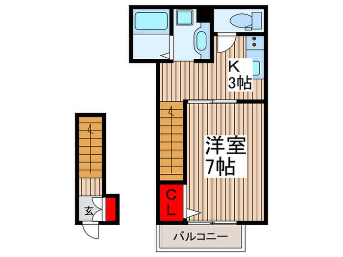 埼玉県所沢市喜多町 航空公園駅 1K マンション 賃貸物件詳細