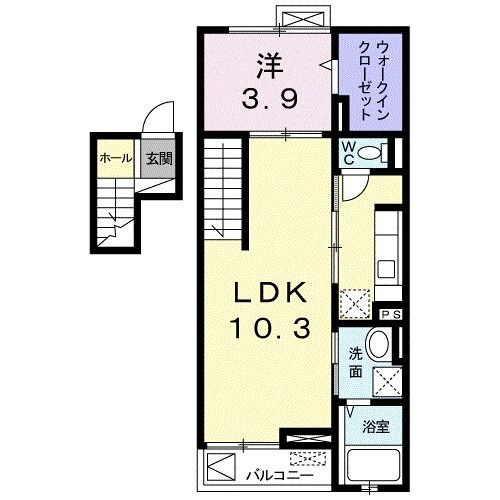 石川県野々市市下林１ 金沢駅 1LDK マンション 賃貸物件詳細