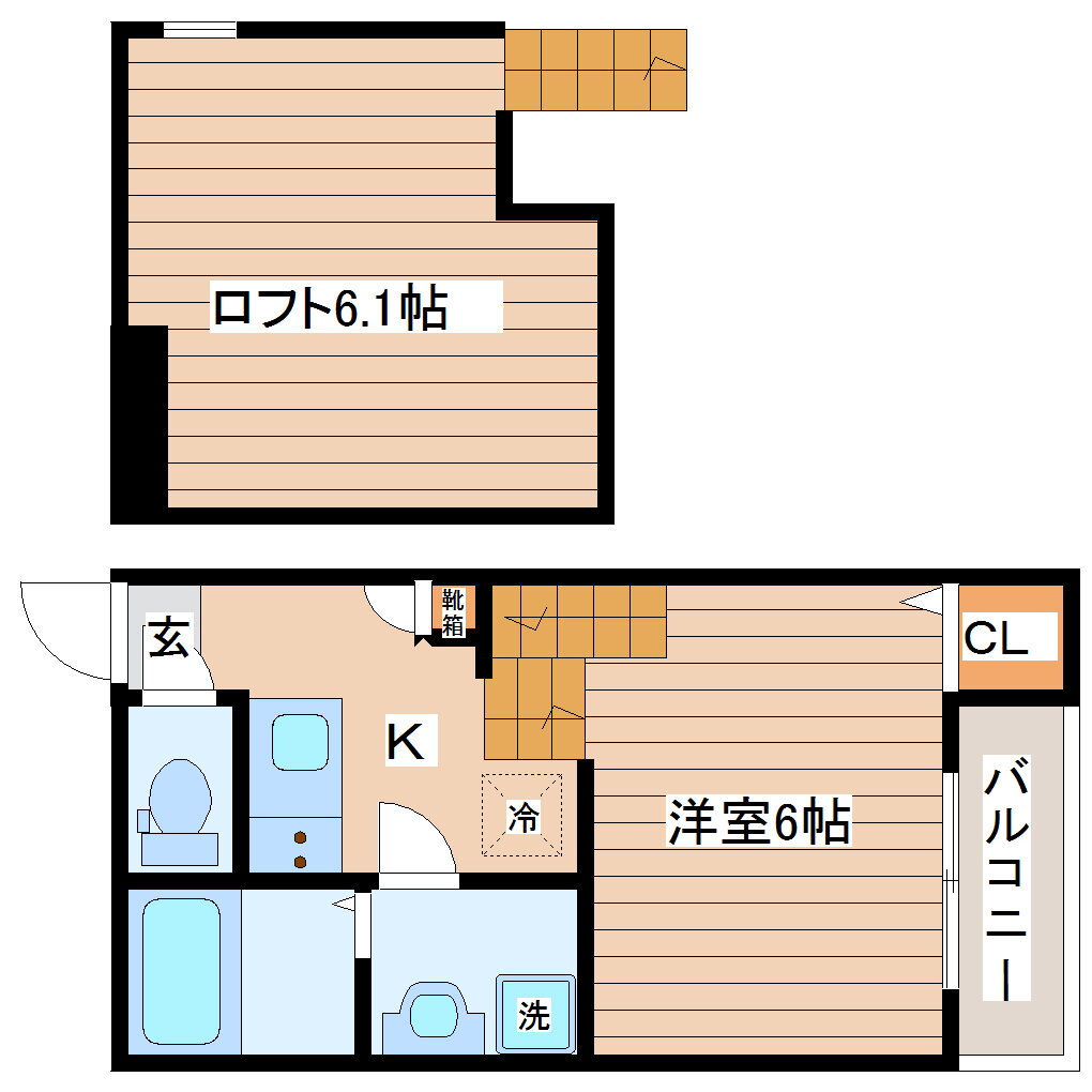 宮城県仙台市太白区中田４ 南仙台駅 1K アパート 賃貸物件詳細