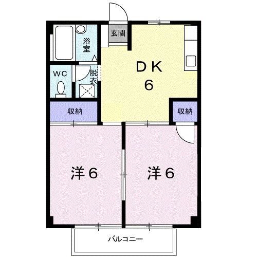 静岡県袋井市堀越 袋井駅 2DK アパート 賃貸物件詳細