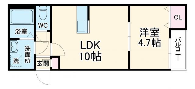 愛知県一宮市大宮３ 西一宮駅 1LDK アパート 賃貸物件詳細