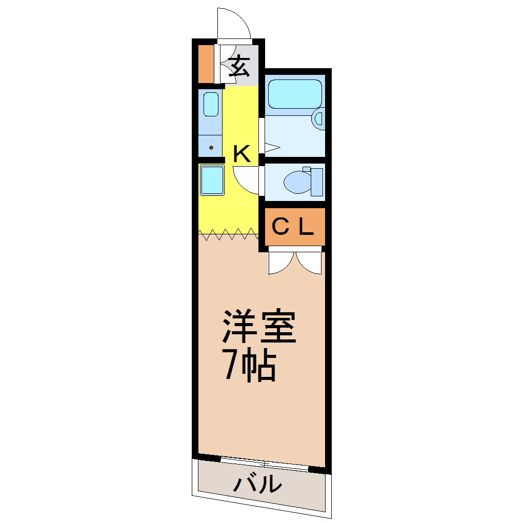 愛知県名古屋市昭和区石仏町１ 御器所駅 1K マンション 賃貸物件詳細