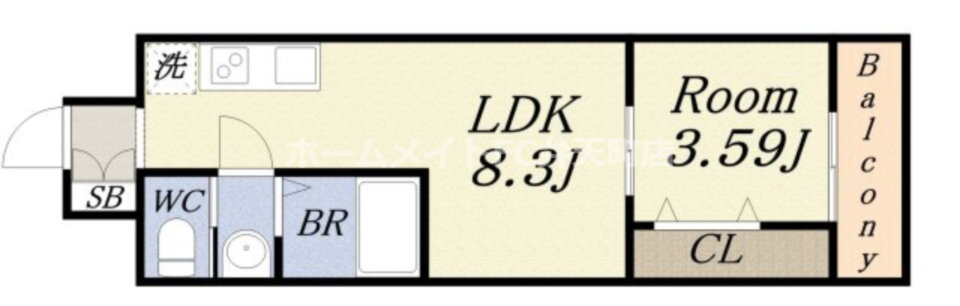 大阪府大阪市港区磯路３ 朝潮橋駅 1LDK マンション 賃貸物件詳細