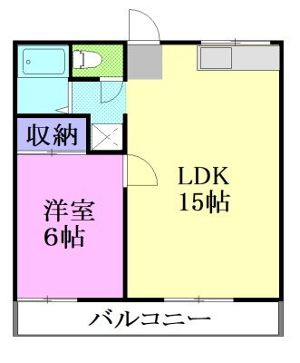 栃木県宇都宮市簗瀬２ 宇都宮駅 1LDK アパート 賃貸物件詳細
