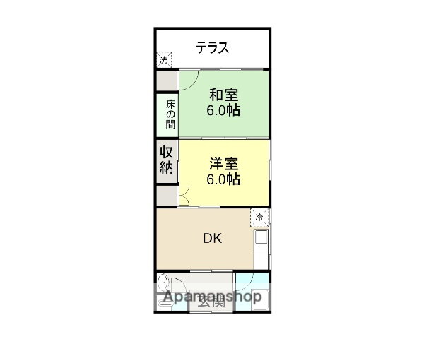 熊本県八代市植柳下町 肥後高田駅 2DK アパート 賃貸物件詳細