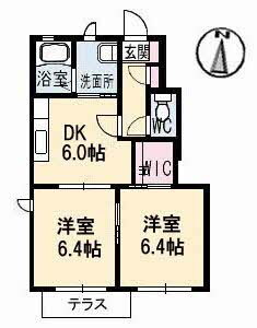 広島県福山市神辺町 湯野駅 2DK アパート 賃貸物件詳細