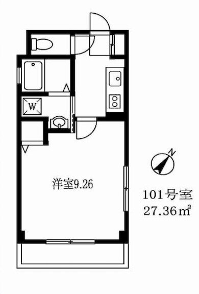 東京都目黒区目黒本町６ 西小山駅 1K マンション 賃貸物件詳細