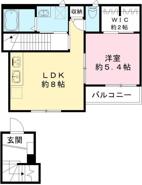 東京都新宿区北新宿２ 中野坂上駅 1LDK アパート 賃貸物件詳細