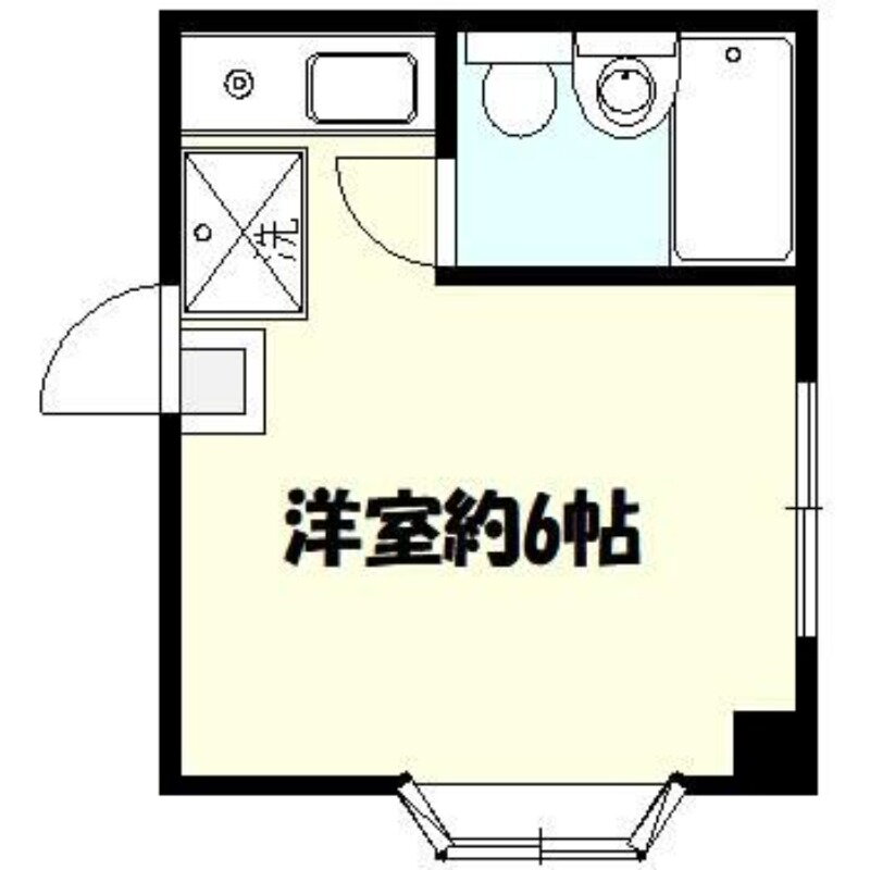 共栄ビル 2階 ワンルーム 賃貸物件詳細