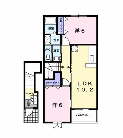 千葉県袖ヶ浦市奈良輪 袖ケ浦駅 2LDK アパート 賃貸物件詳細