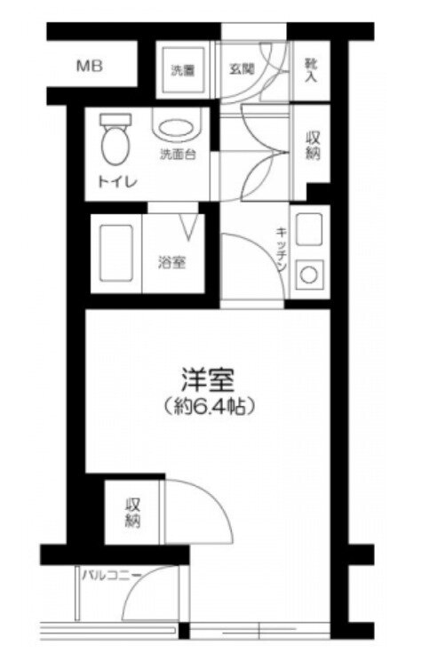 東京都港区白金台２ 高輪台駅 1K マンション 賃貸物件詳細