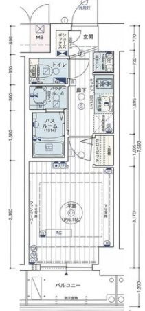 愛知県名古屋市中区新栄２ 鶴舞駅 1K マンション 賃貸物件詳細