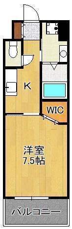 福岡県北九州市戸畑区中原西１ 九州工大前駅 1K マンション 賃貸物件詳細