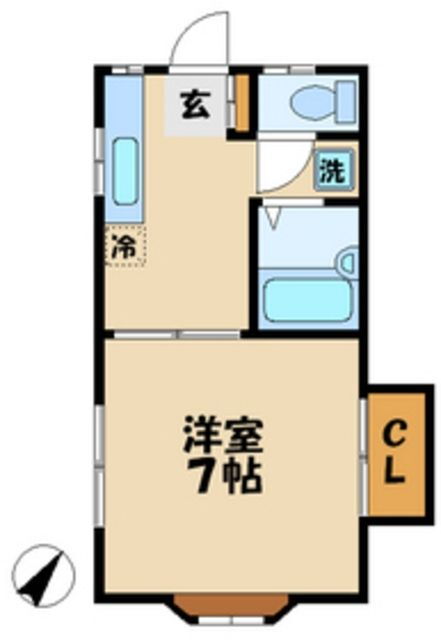東京都多摩市馬引沢１ 京王永山駅 1K アパート 賃貸物件詳細
