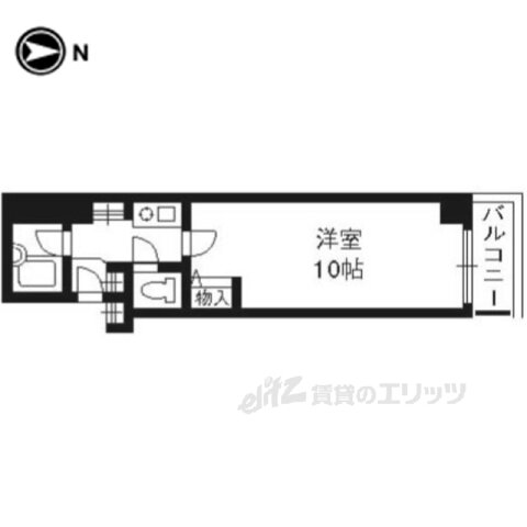 京都府京都市下京区真苧屋町 京都駅 1K マンション 賃貸物件詳細