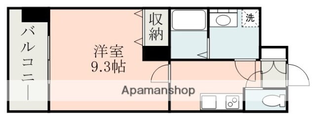 熊本県熊本市中央区新町３ 蔚山町駅 1K マンション 賃貸物件詳細