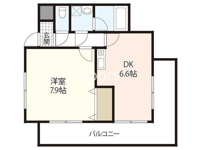 岡山県岡山市北区京橋町 岡山駅 1DK マンション 賃貸物件詳細