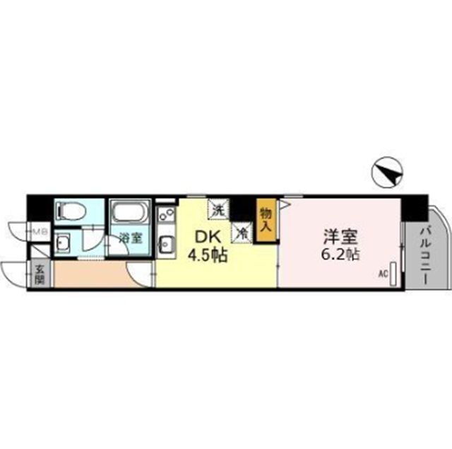 大阪府大阪市北区大淀中２ 福島駅 1DK マンション 賃貸物件詳細