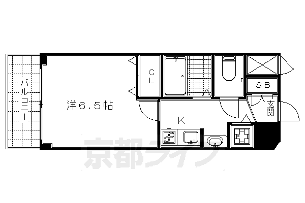 京都府京都市東山区五条橋東２ 清水五条駅 1K マンション 賃貸物件詳細