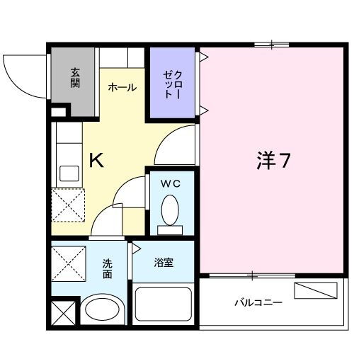 サンフレッシュ 1階 1K 賃貸物件詳細