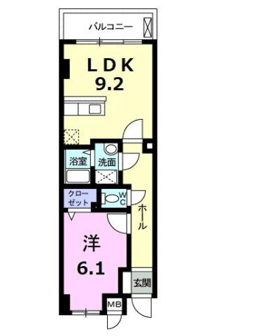 神奈川県川崎市宮前区平２ 溝の口駅 1LDK マンション 賃貸物件詳細
