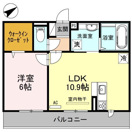 滋賀県栗東市大橋６ 手原駅 1LDK アパート 賃貸物件詳細