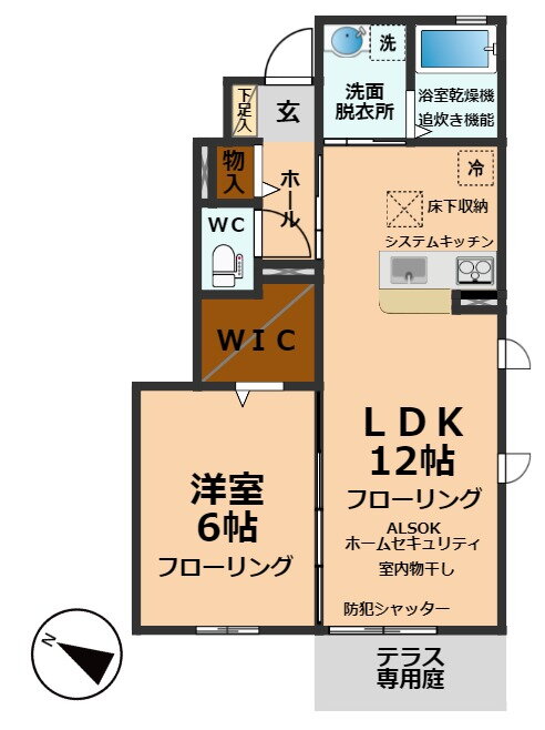 東京都杉並区荻窪１ 高井戸駅 1LDK アパート 賃貸物件詳細
