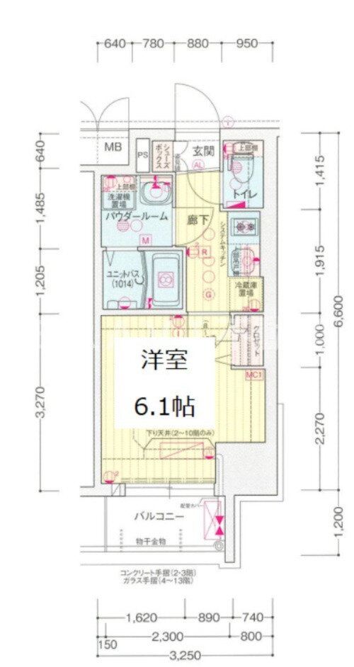大阪府大阪市中央区船越町２ 天満橋駅 1K マンション 賃貸物件詳細