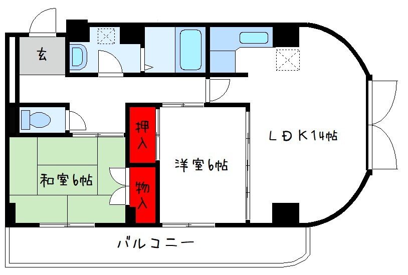 大阪府八尾市東山本新町２ 河内山本駅 2LDK マンション 賃貸物件詳細