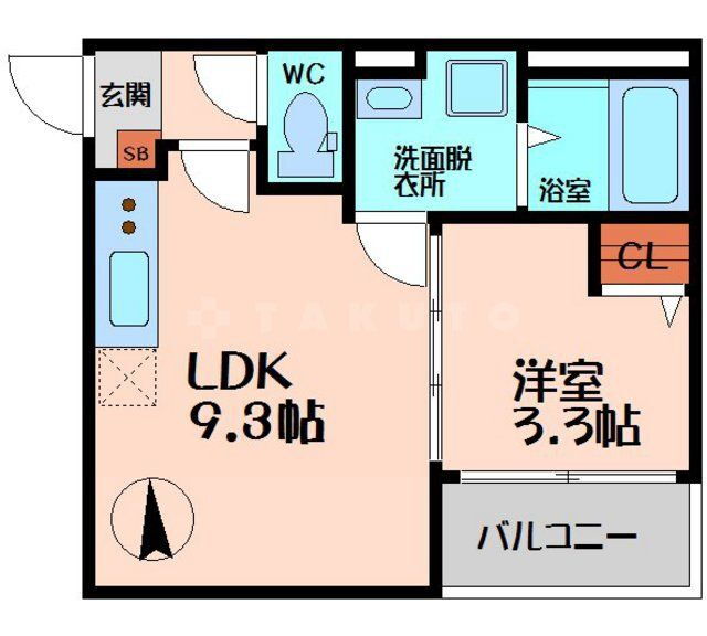 大阪府門真市寿町 古川橋駅 1LDK アパート 賃貸物件詳細