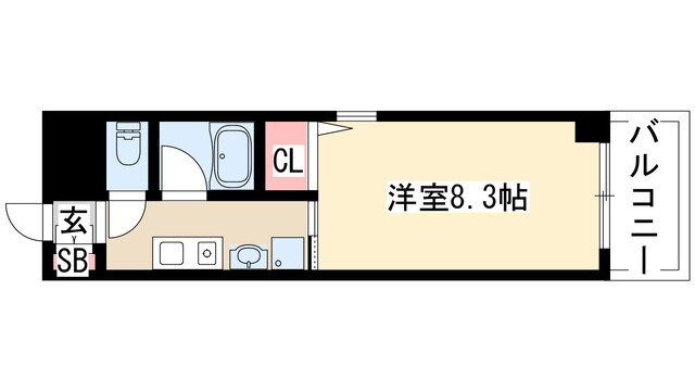 愛知県名古屋市中区新栄１ 鶴舞駅 1K マンション 賃貸物件詳細