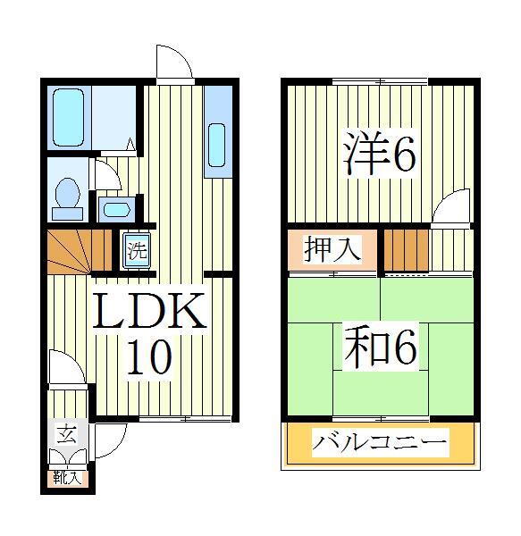 千葉県流山市東初石３ 初石駅 2LDK アパート 賃貸物件詳細