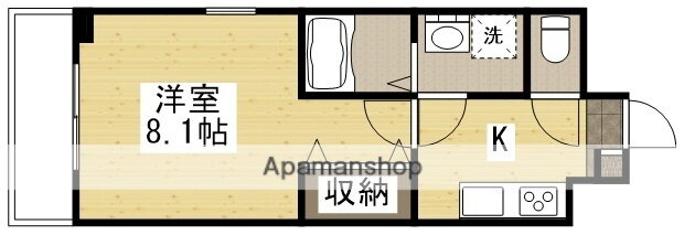 岡山県倉敷市稲荷町 倉敷駅 1K マンション 賃貸物件詳細