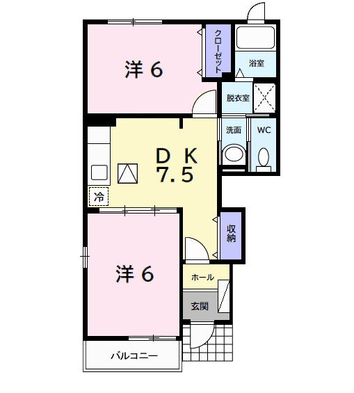 千葉県長生郡一宮町船頭給 上総一ノ宮駅 2DK アパート 賃貸物件詳細