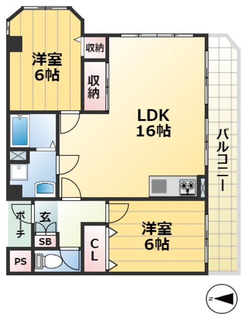 兵庫県神戸市灘区土山町 六甲道駅 2LDK マンション 賃貸物件詳細