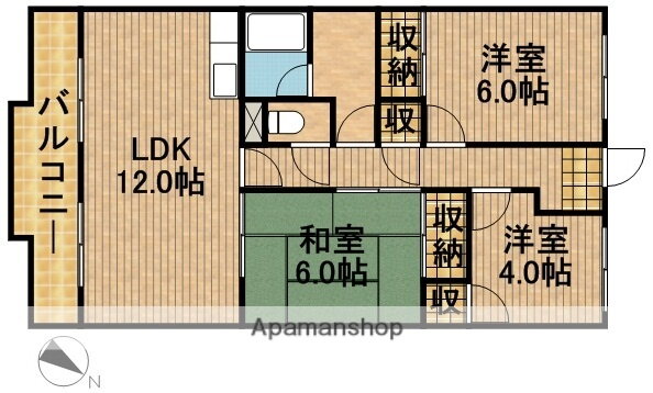 静岡県浜松市中央区佐鳴台４ 浜松駅 3LDK マンション 賃貸物件詳細