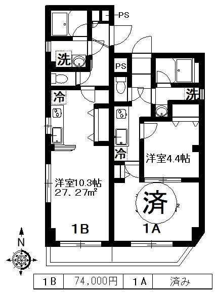 東京都三鷹市新川６ 吉祥寺駅 ワンルーム アパート 賃貸物件詳細