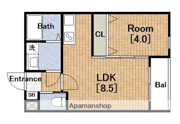 大阪府大阪市大正区泉尾１ 大正駅 1LDK アパート 賃貸物件詳細