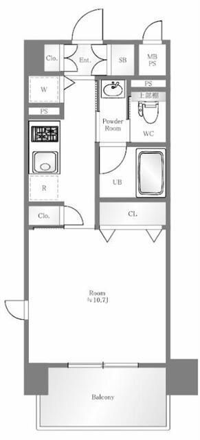 大阪府大阪市中央区高津３ 日本橋駅 1K マンション 賃貸物件詳細