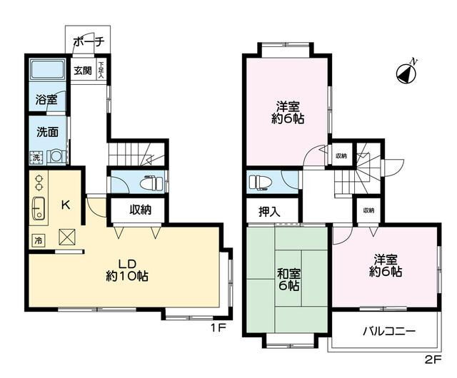 東京都町田市金井８ 鶴川駅 3LDK 一戸建て 賃貸物件詳細
