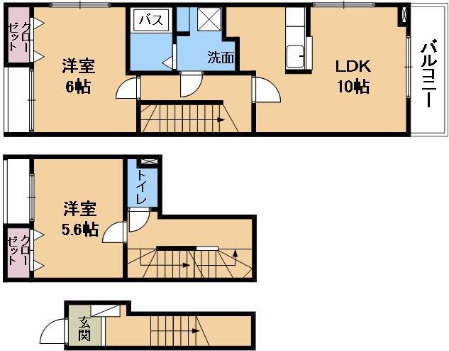 滋賀県草津市川原１ 草津駅 2LDK アパート 賃貸物件詳細