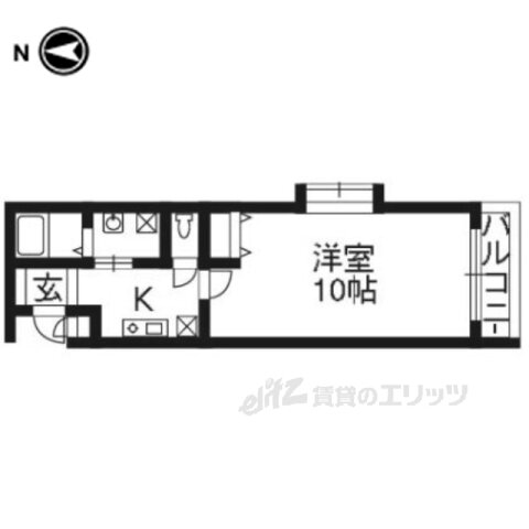 京都府京都市伏見区深草飯食町 藤森駅 1K マンション 賃貸物件詳細