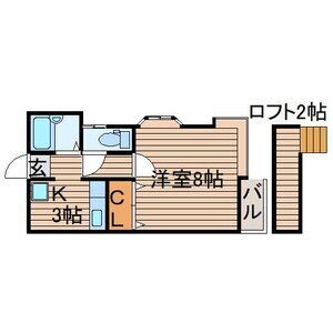 宮城県白石市字東大畑 白石駅 1K アパート 賃貸物件詳細