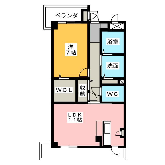 愛知県日進市竹の山２ 杁ヶ池公園駅 1LDK マンション 賃貸物件詳細