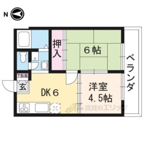 京都府京都市左京区岩倉忠在地町 岩倉駅 2DK アパート 賃貸物件詳細