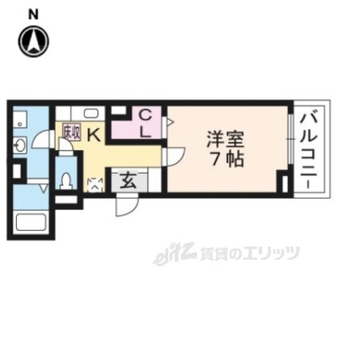 京都府宇治市神明 ＪＲ小倉駅 1K アパート 賃貸物件詳細