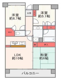 東京都北区昭和町２ 尾久駅 3LDK マンション 賃貸物件詳細