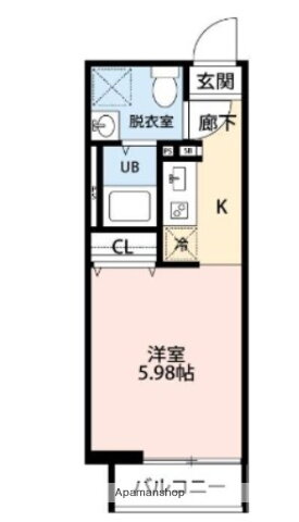 神奈川県横浜市緑区いぶき野 長津田駅 ワンルーム アパート 賃貸物件詳細