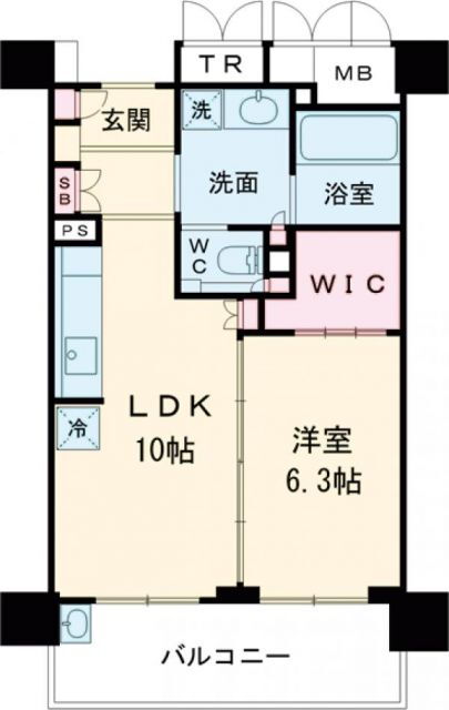 兵庫県神戸市中央区磯辺通３ 三宮・花時計前駅 1LDK マンション 賃貸物件詳細