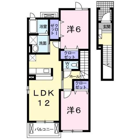 大分県宇佐市大字大塚 2LDK アパート 賃貸物件詳細